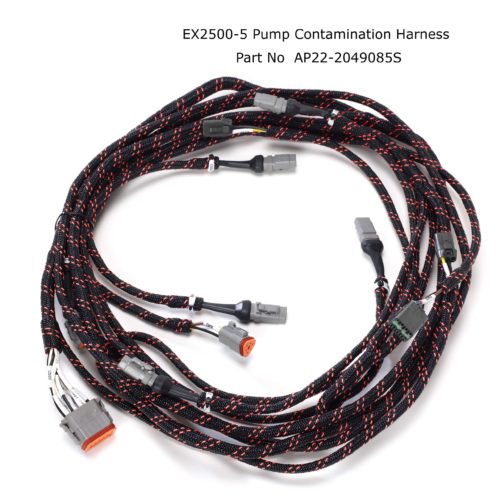 Hitachi Braided Wiring Harness EX2500-5 pump contamination harness AP22-2049085S