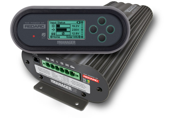 Redarc BMS1215S3 main unit with remote 151008