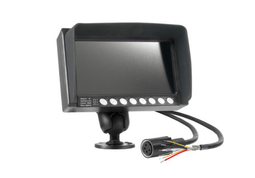 Orlaco Monitor 0223000 - 7inch, RLED 0223000 - IFM part number E2M231 251-4138 / 483-3826