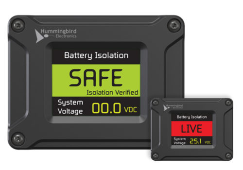 Allplant Auto Electrics and Air Conditioning Hummingbird battery isolation verification control panel