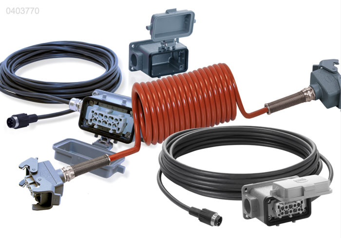 Orlaco cable set for truck-trailer Orlaco cable set for truck-trailer