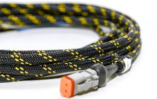 braided wiring harness manufactured in Perth, Australia