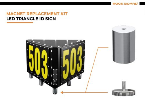 Allplant Rock Board Magnet Replacement Kit
