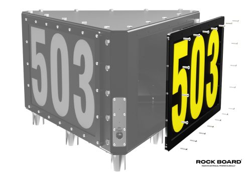 Rock Board Insert Replacement Kit for DS-601-M Triangle LED ID Sign